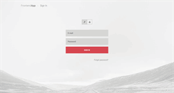 Desktop Screenshot of frontendapp.com